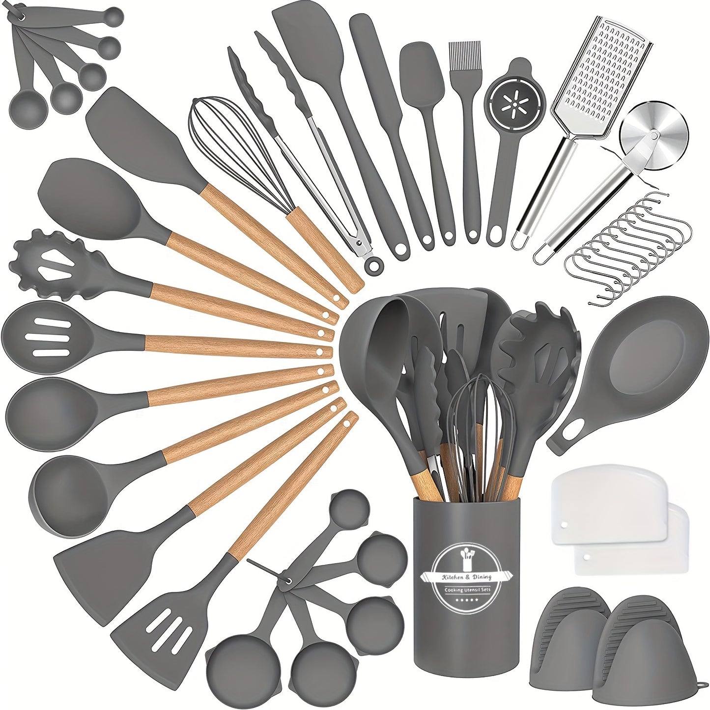 Set utensili per cucina da 43 pezzi