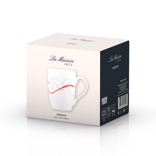 MUG 360ML LA MAISON 1975 CROQUIS