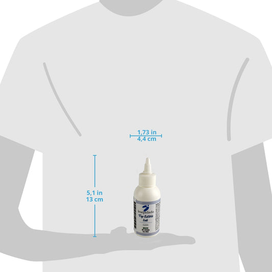Inchiostro alimentare 100 ml Cleaning. Liquido per pulizia delle stampanti tipo Epson.