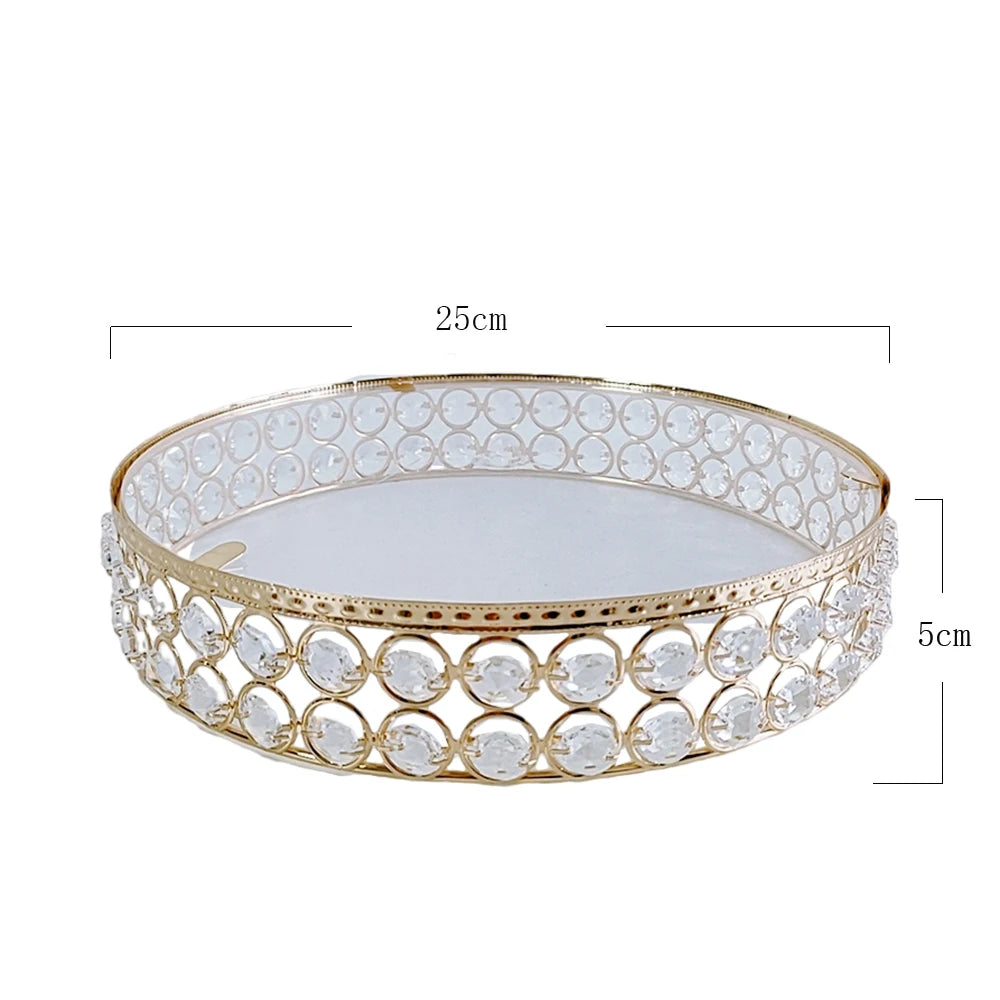 Alzatina con cristalli