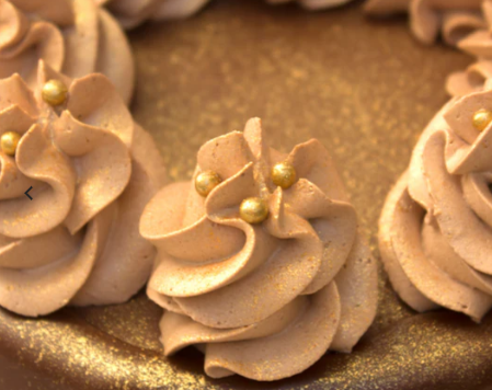 Zucchero Idrofobico perlato Oro 100g