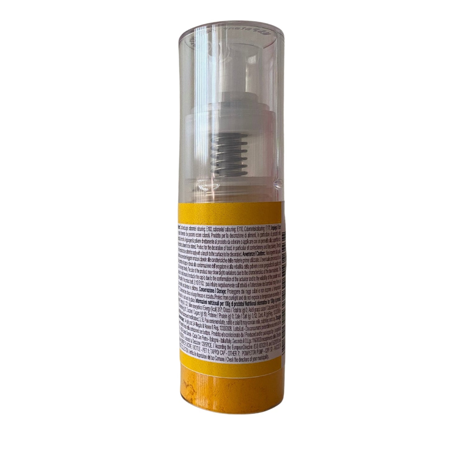 Polvere Perlata in pompetta Giallo canarino 10g