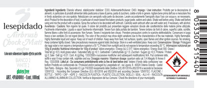 Colorante alimentare Pastello Bianco per Aerografo a base alcol 100ml