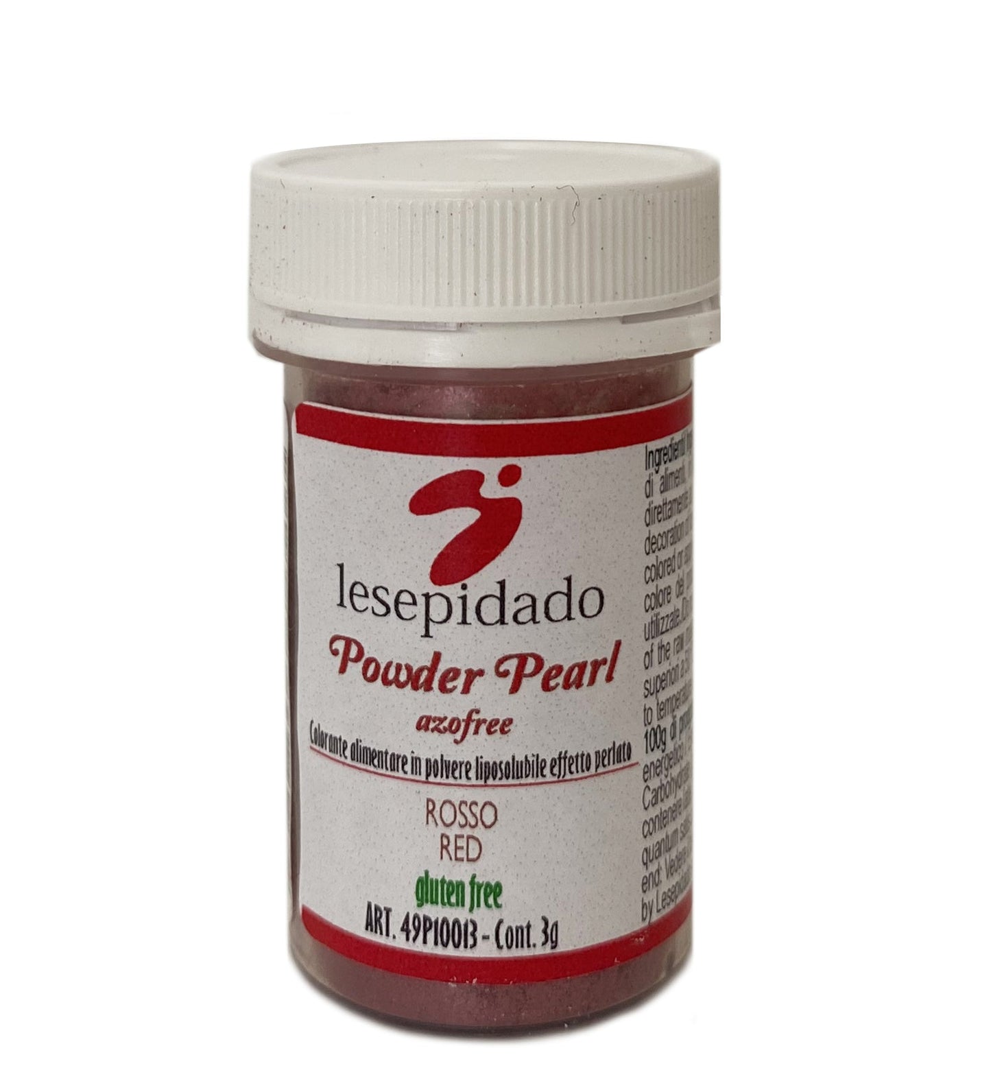Polvere Perlata Rosso 3g