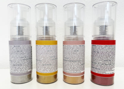 Kit Polvere Perlata in pompetta 4pcs 10g