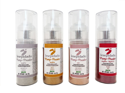 Kit Polvere Perlata in pompetta 4pcs 10g