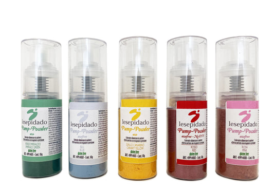 Kit Polvere Perlata in pompetta 5pcs 10g