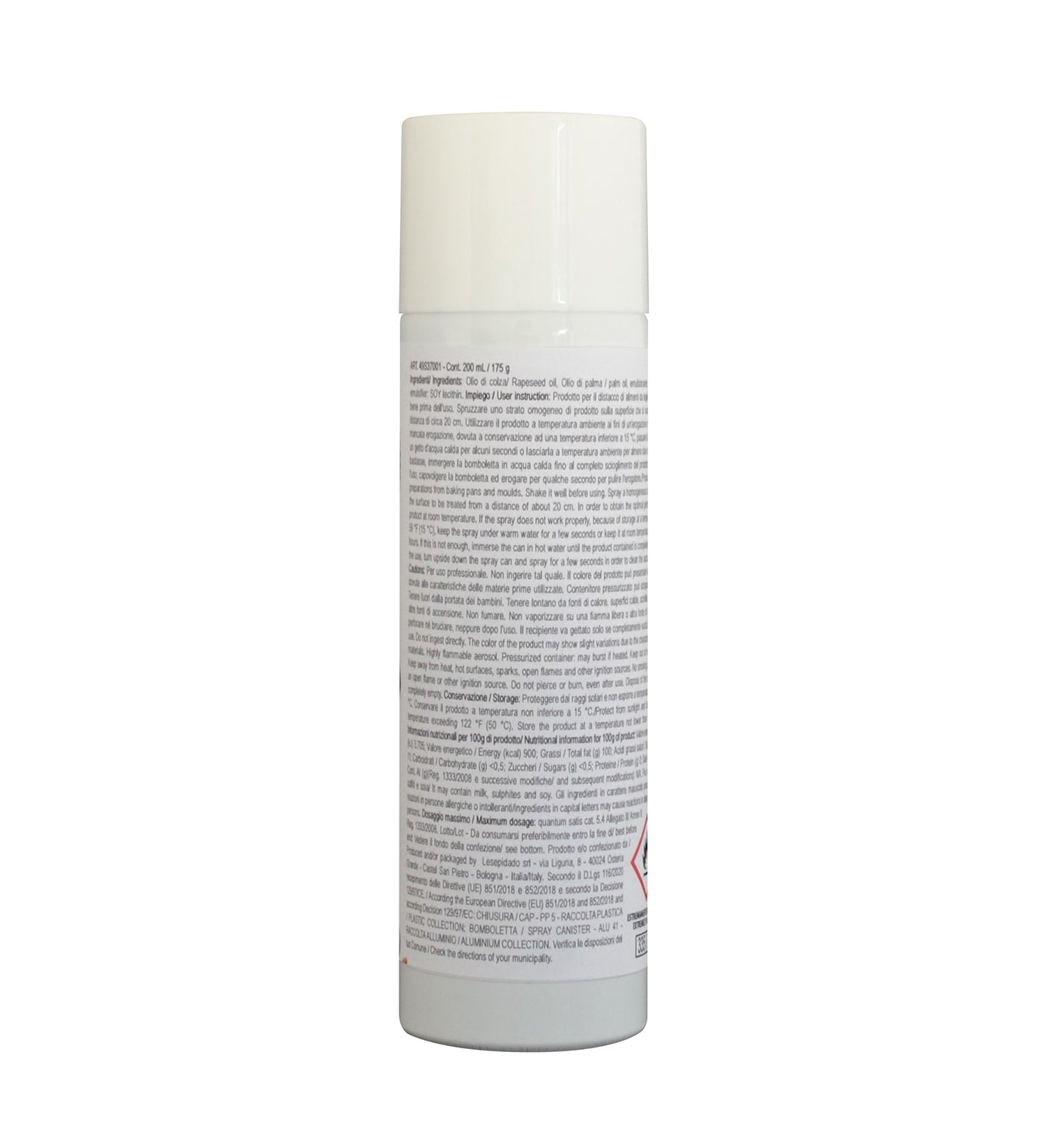 Staccante Alimentare Spray in BOV 200 ml