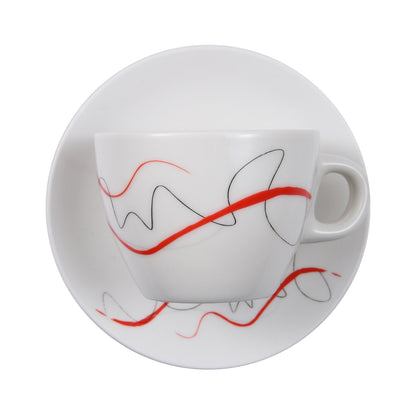 SET 2 TAZZINE CAFFÉ CON PIATTINO LA MAISON 1975 CROQUIS