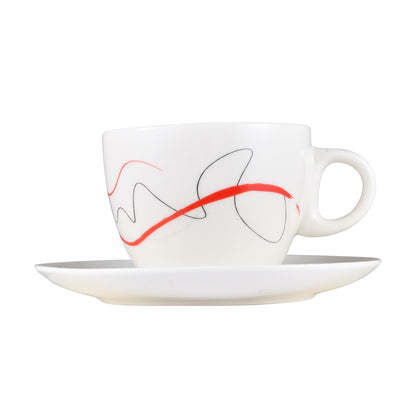TAZZA CAPPUCCINO CON PIATTINO LA MAISON 1975 CROQUIS