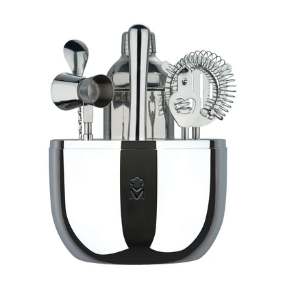 The Drop - Set da cocktail MasterPRO in acciaio inossidabile da 6 pezzi