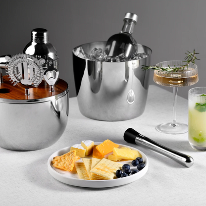 The Drop - Set da cocktail MasterPRO in acciaio inossidabile da 6 pezzi