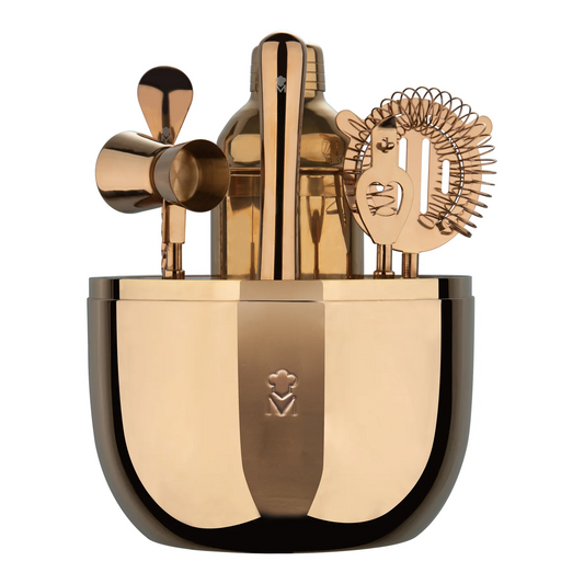 The Drop - Set da cocktail MasterPRO in acciaio inossidabile da 6 pezzi