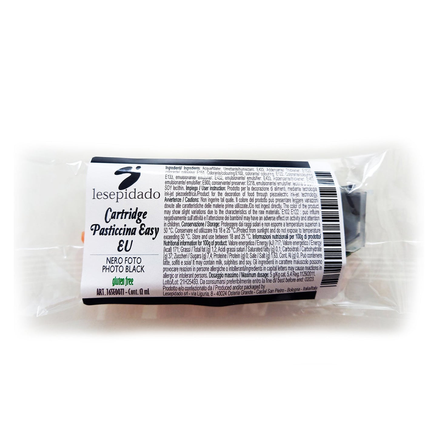 Cartuccia Pasticcina Easy Photo Nero EU 12ml