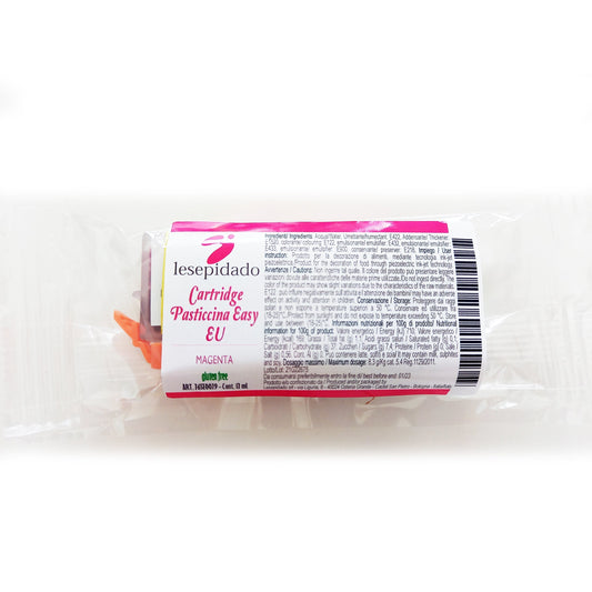 Cartuccia inchiostro alimentare Magenta Pasticcina Easy 1pz. 12 ml