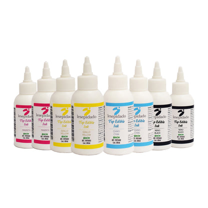 Inchiostro alimentare 100 ml Ciano per stampanti Epson