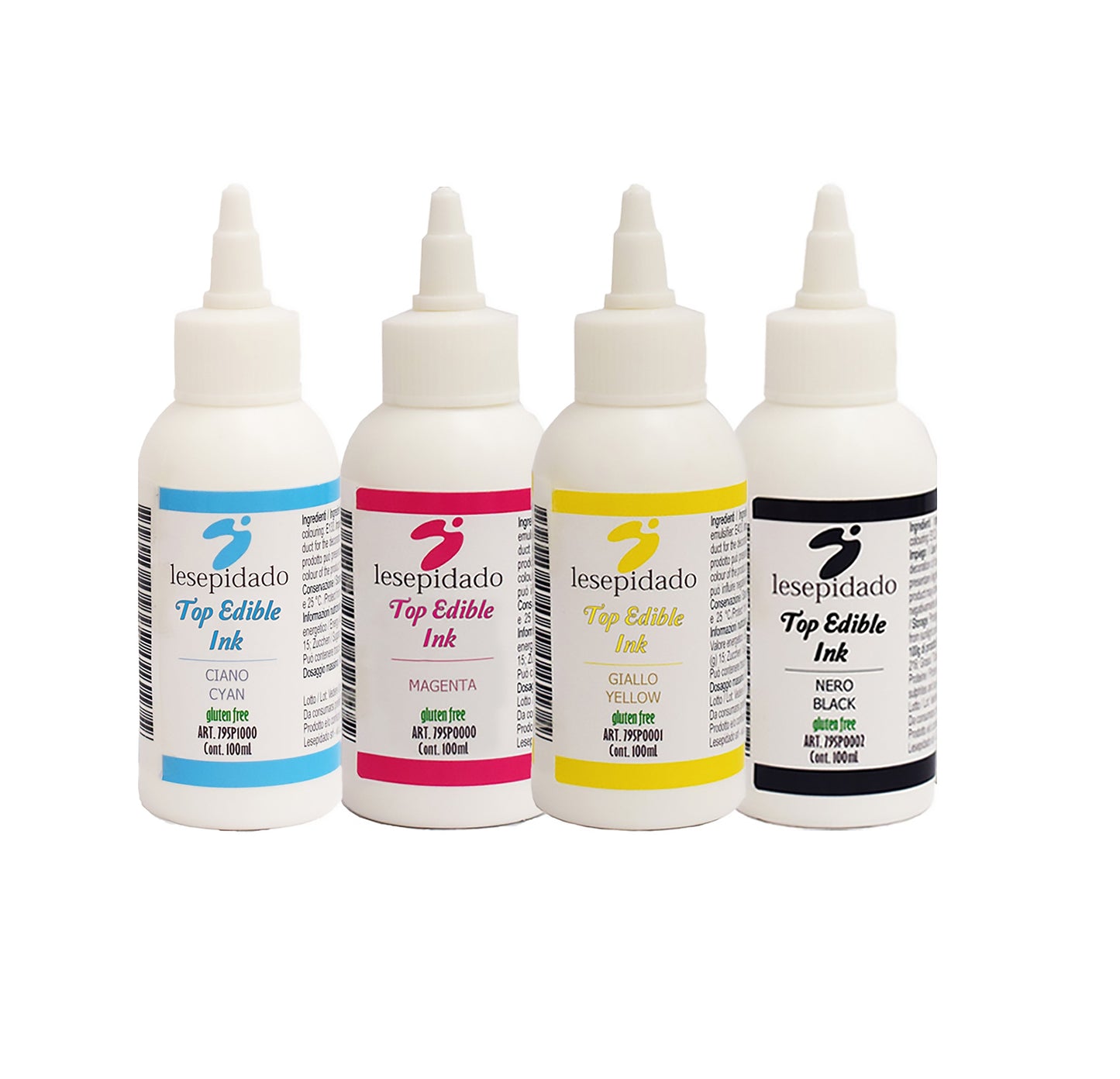 Inchiostro alimentare 100 ml Giallo per stampanti Epson