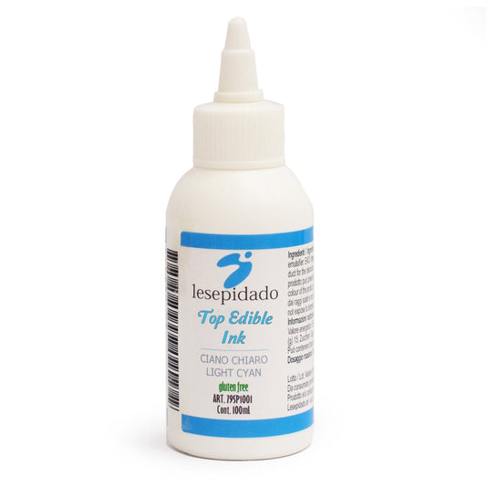 Inchiostro alimentare 100 ml Ciano Chiaro per stampanti Epson