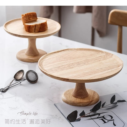 Minimalist Glass Cover Cake Stand Trays Decorative Afternoon Tea Dessert Plate Snack Dish Coffee Table Desktop Nordic Home Decor