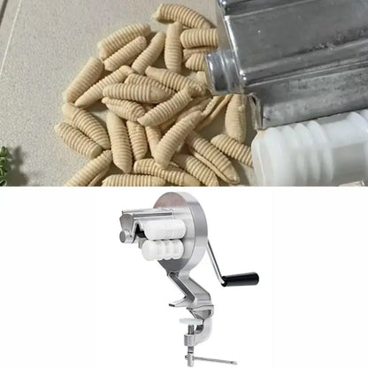 Portable Manual Cavatelli Machine Ergonomic Labor-saving Macaroni Maker Hand Crank Pasta Maker Restaurant