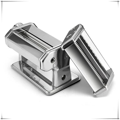 Portable manual stainless steel noodle machine Household dough press machine manual pasta machine
