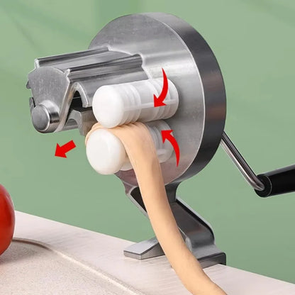Portable Manual Cavatelli Machine Ergonomic Labor-saving Macaroni Maker Hand Crank Pasta Maker Restaurant