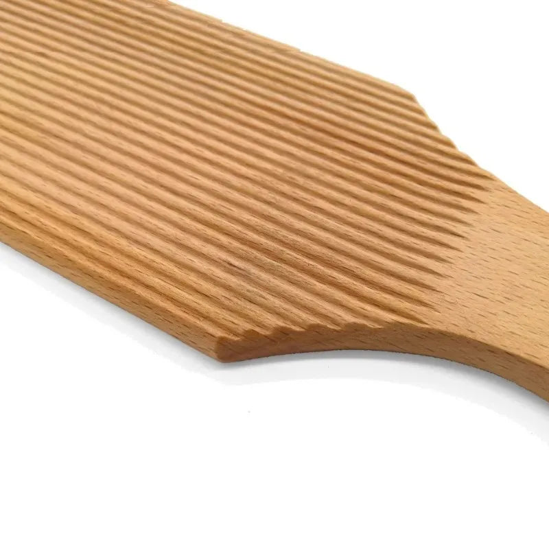 Wooden Gnocchi Pasta Board Set for Rolling Dough Pasta Garganelli Stick Butter Paddles for Homemade Pasta and Butter