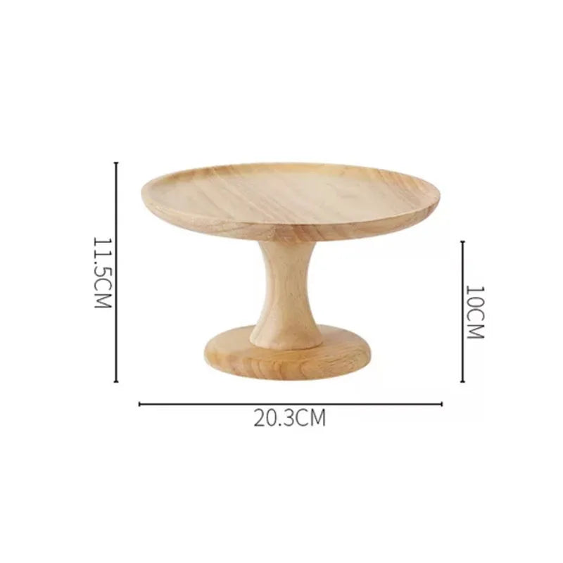 Minimalist Glass Cover Cake Stand Trays Decorative Afternoon Tea Dessert Plate Snack Dish Coffee Table Desktop Nordic Home Decor