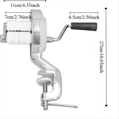 Portable Manual Cavatelli Machine Ergonomic Labor-saving Macaroni Maker Hand Crank Pasta Maker Restaurant