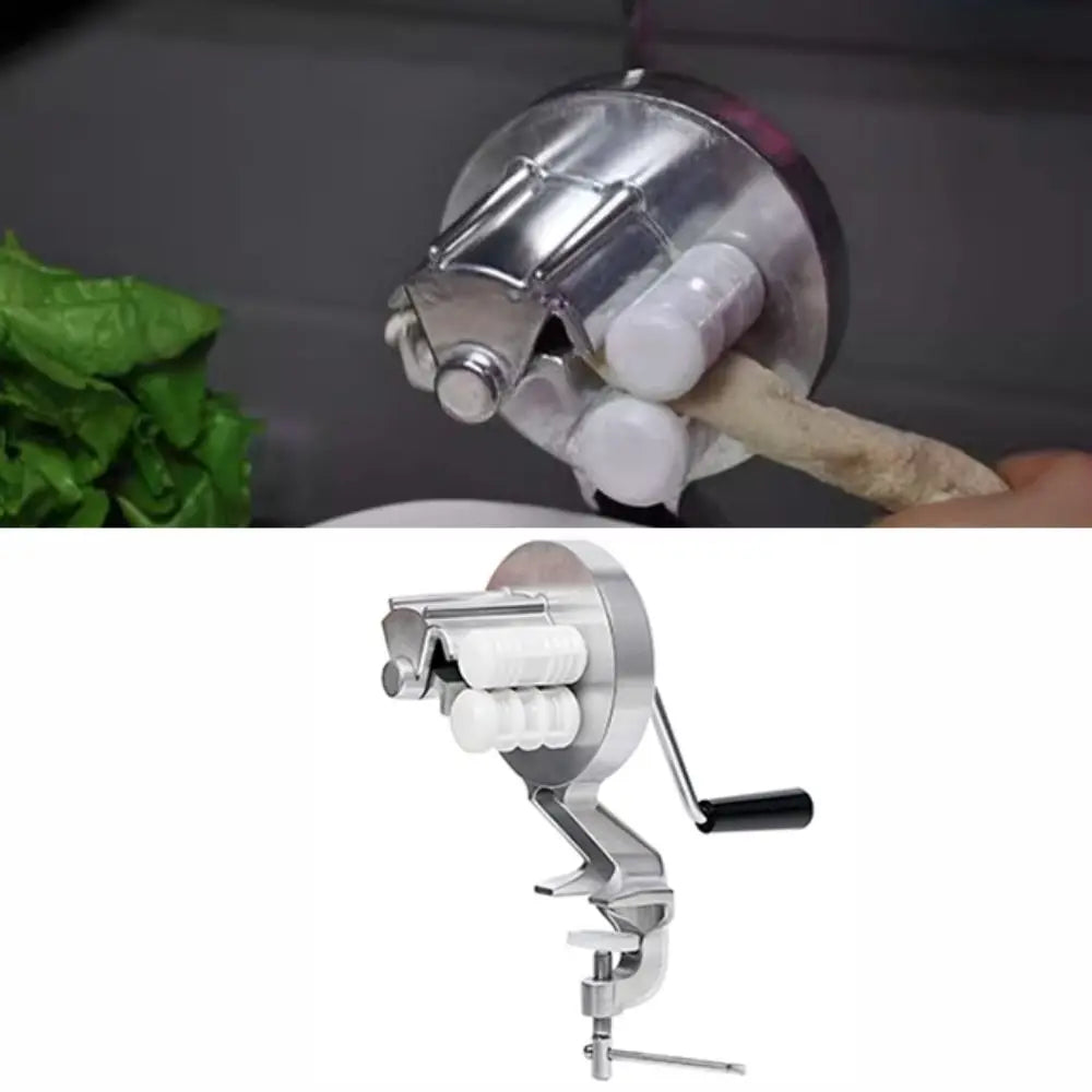 Portable Manual Cavatelli Machine Ergonomic Labor-saving Macaroni Maker Hand Crank Pasta Maker Restaurant