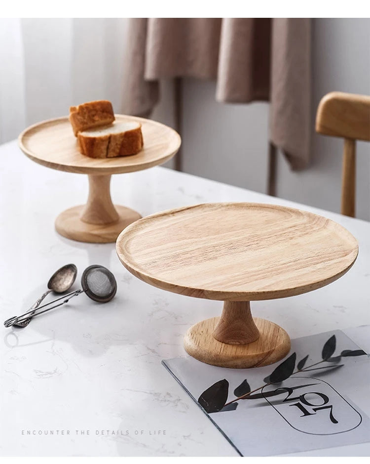 Minimalist Glass Cover Cake Stand Trays Decorative Afternoon Tea Dessert Plate Snack Dish Coffee Table Desktop Nordic Home Decor