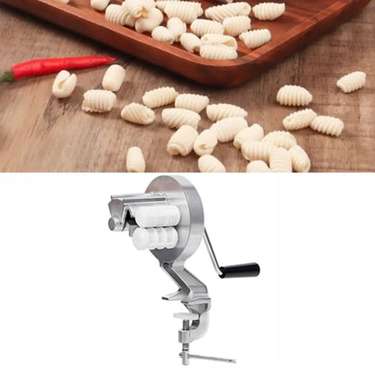 Portable Manual Cavatelli Machine Ergonomic Labor-saving Macaroni Maker Hand Crank Pasta Maker Restaurant