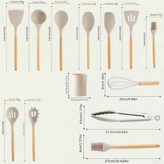 Set utensili da cucina 12 pezzi