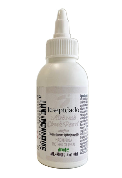Colorante alimentare Perlato Madreperla per aerografo a base alcol 100ml