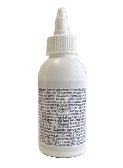 Colorante alimentare Perlato Madreperla per aerografo a base alcol 100ml