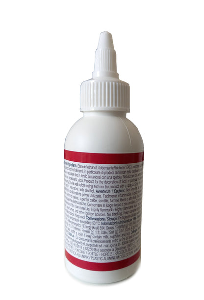 Colorante alimentare Pastello Rosso per aerografo a base alcol 75ml