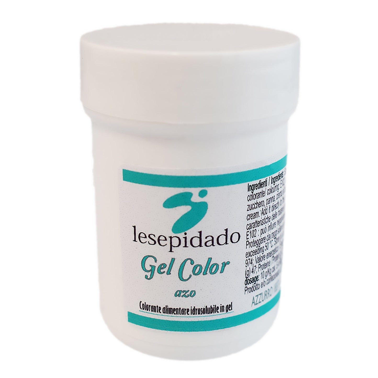 Gel Color Azzurro 30g