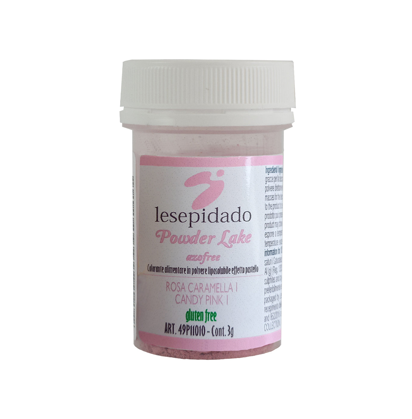 Polvere Liposolubile Rosa Caramella 3g