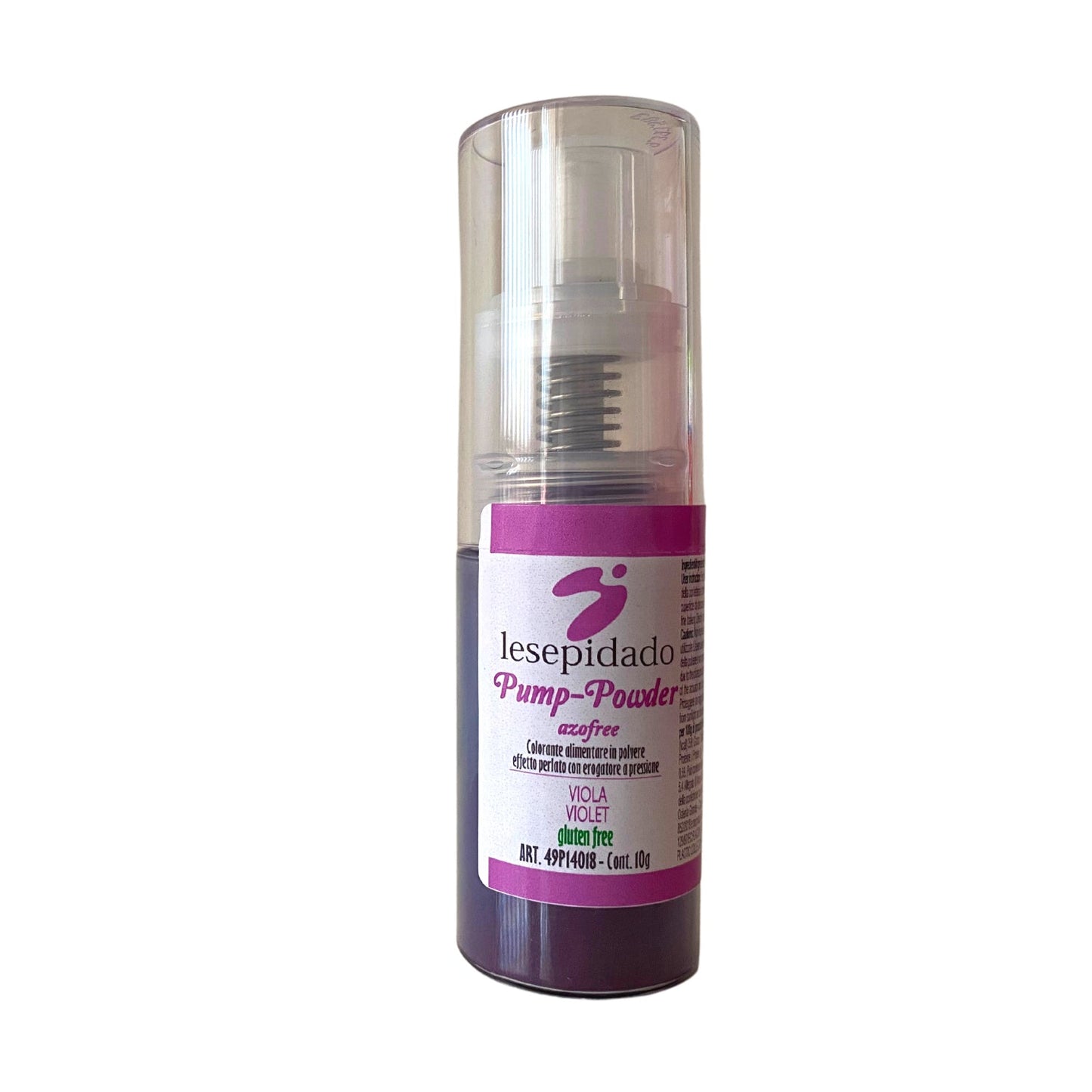 Polvere perlata in pompetta Viola 10g