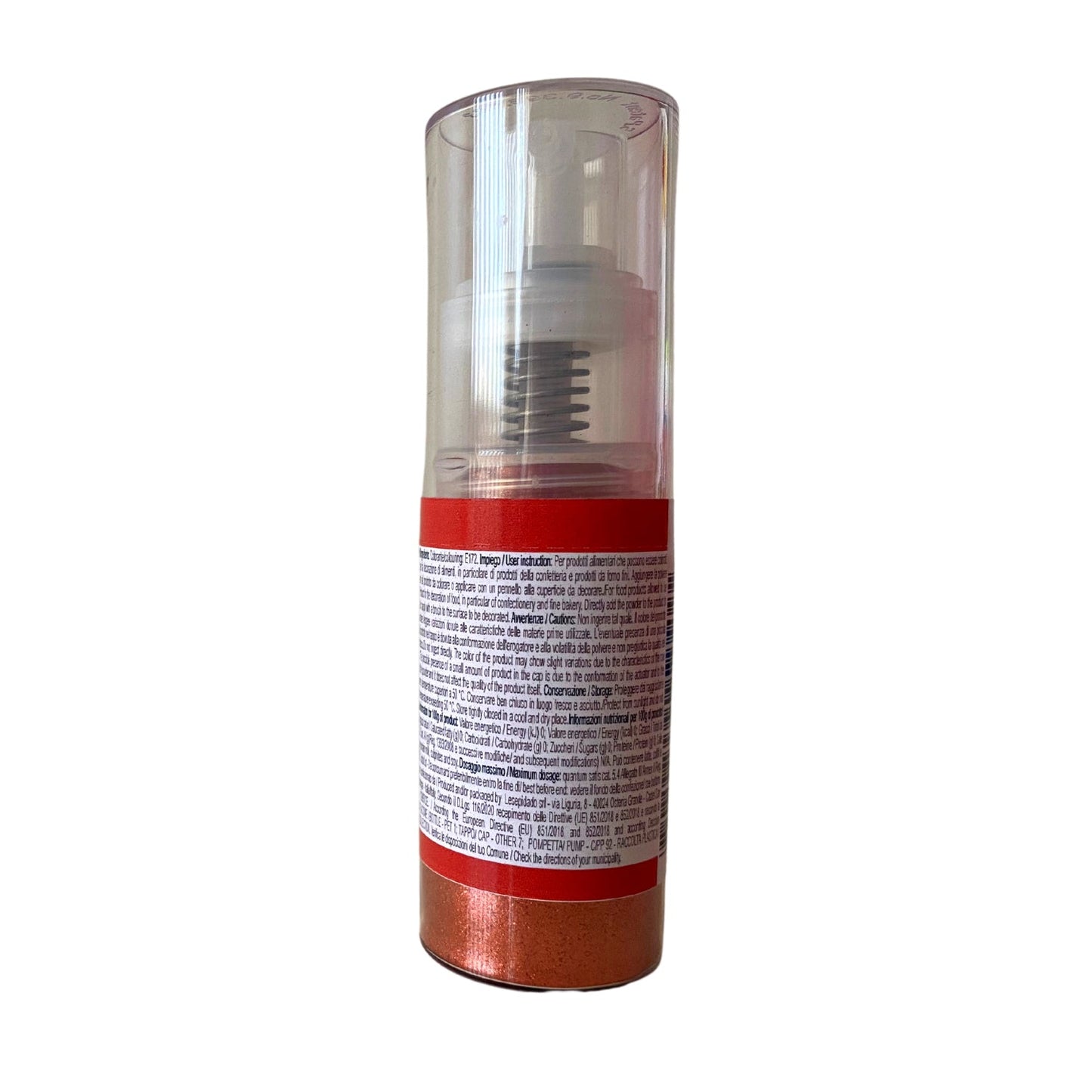 Polvere perlata in pompetta Rosso Ciliegia 10g