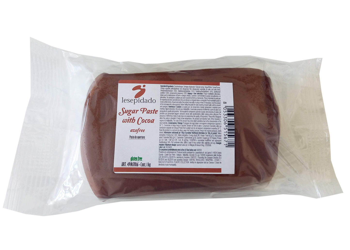 Pasta di zucchero al cacao 1 kg