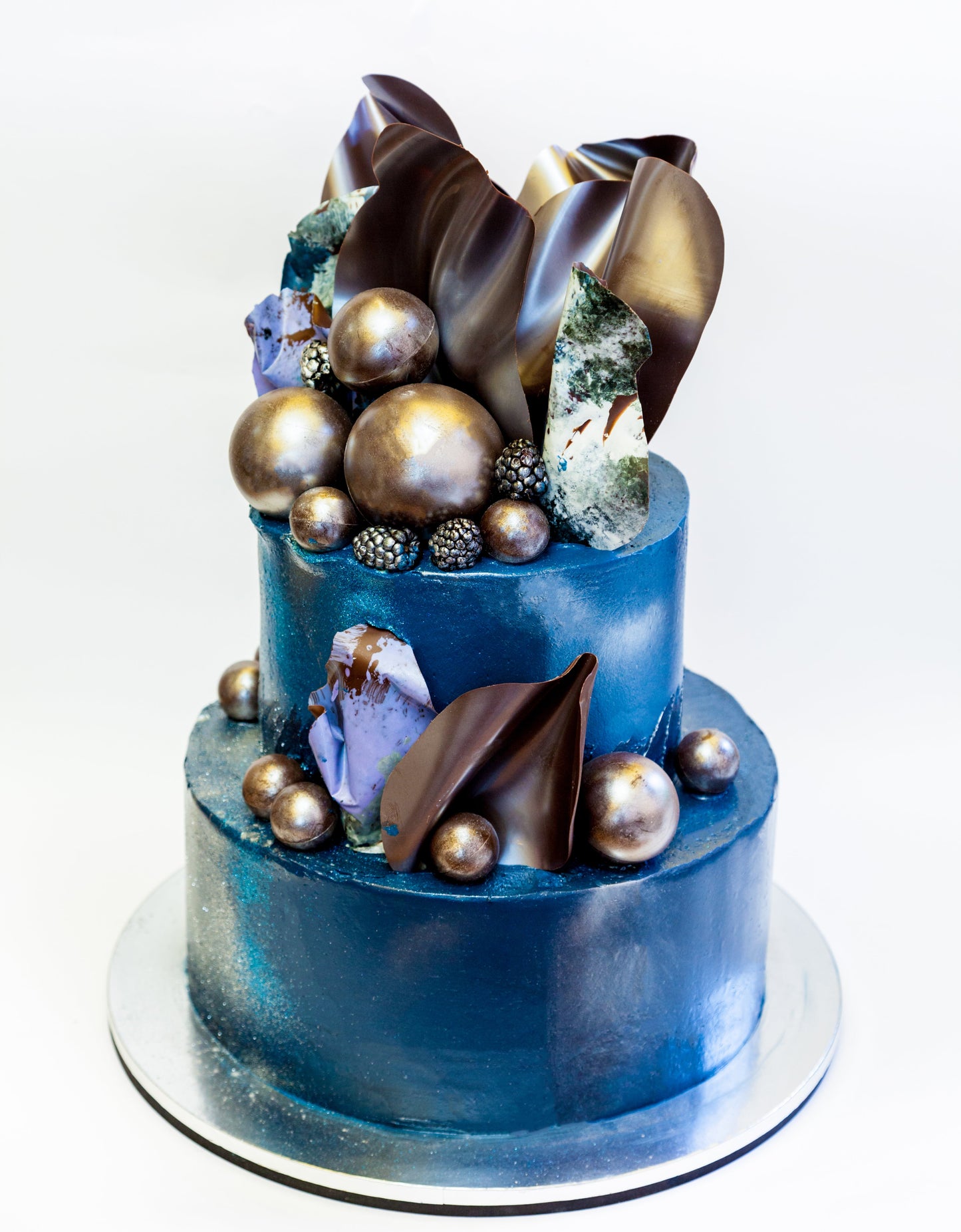 Polvere Perlata in pompetta Blu 10g